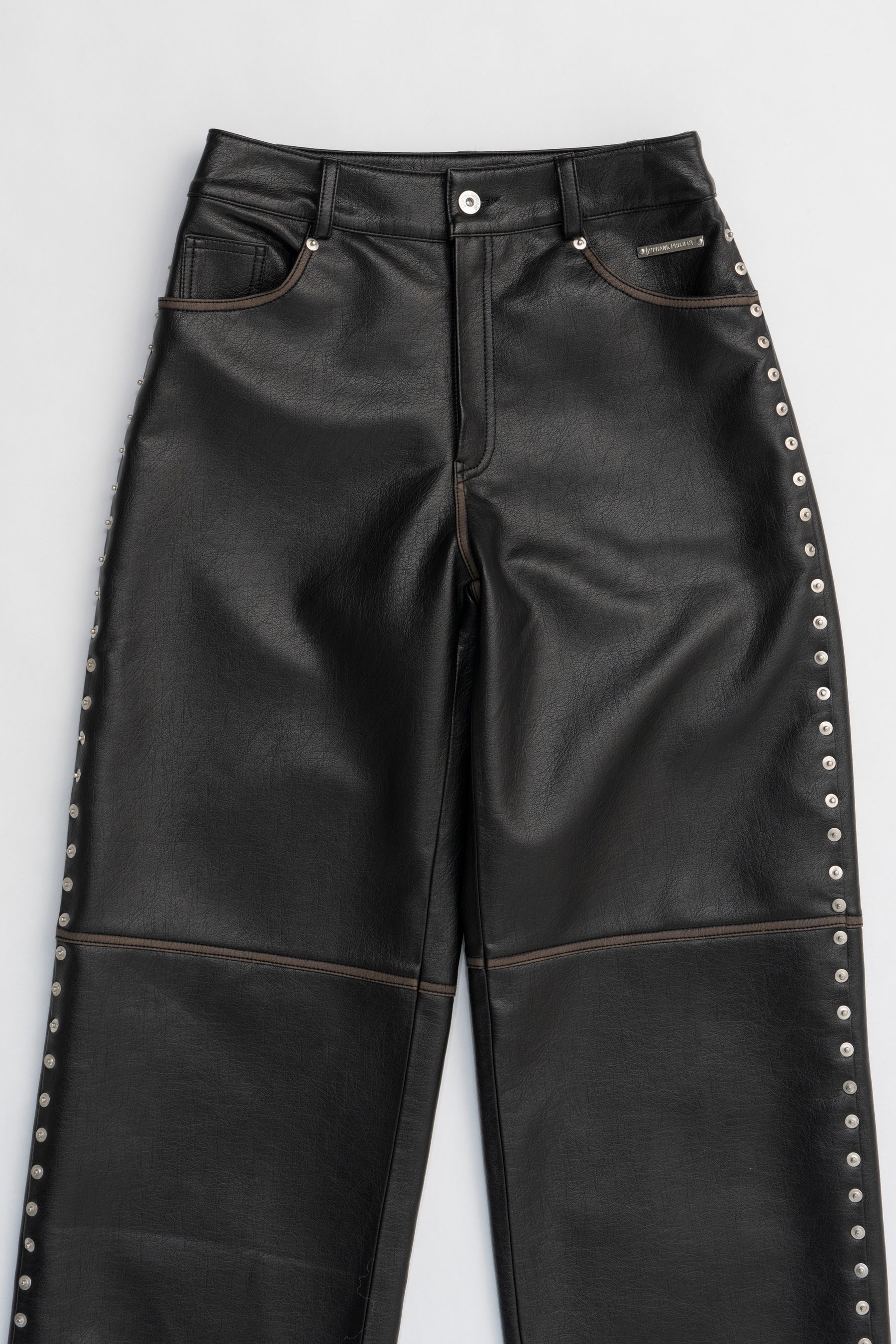 【24WINTER PRE ORDER】Vegan Leather Pants