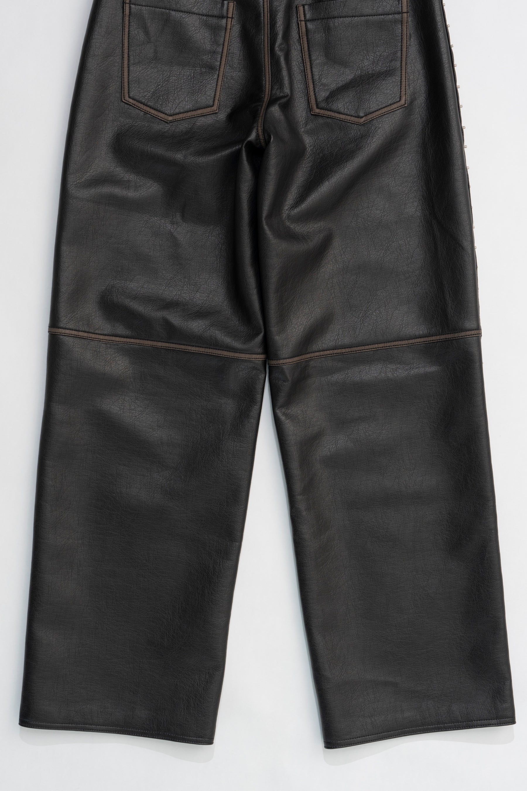 【24WINTER PRE ORDER】Vegan Leather Pants