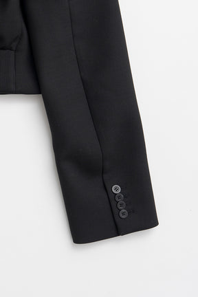 Stand Collar Tailored Short Jacket - 2026AUTUMN