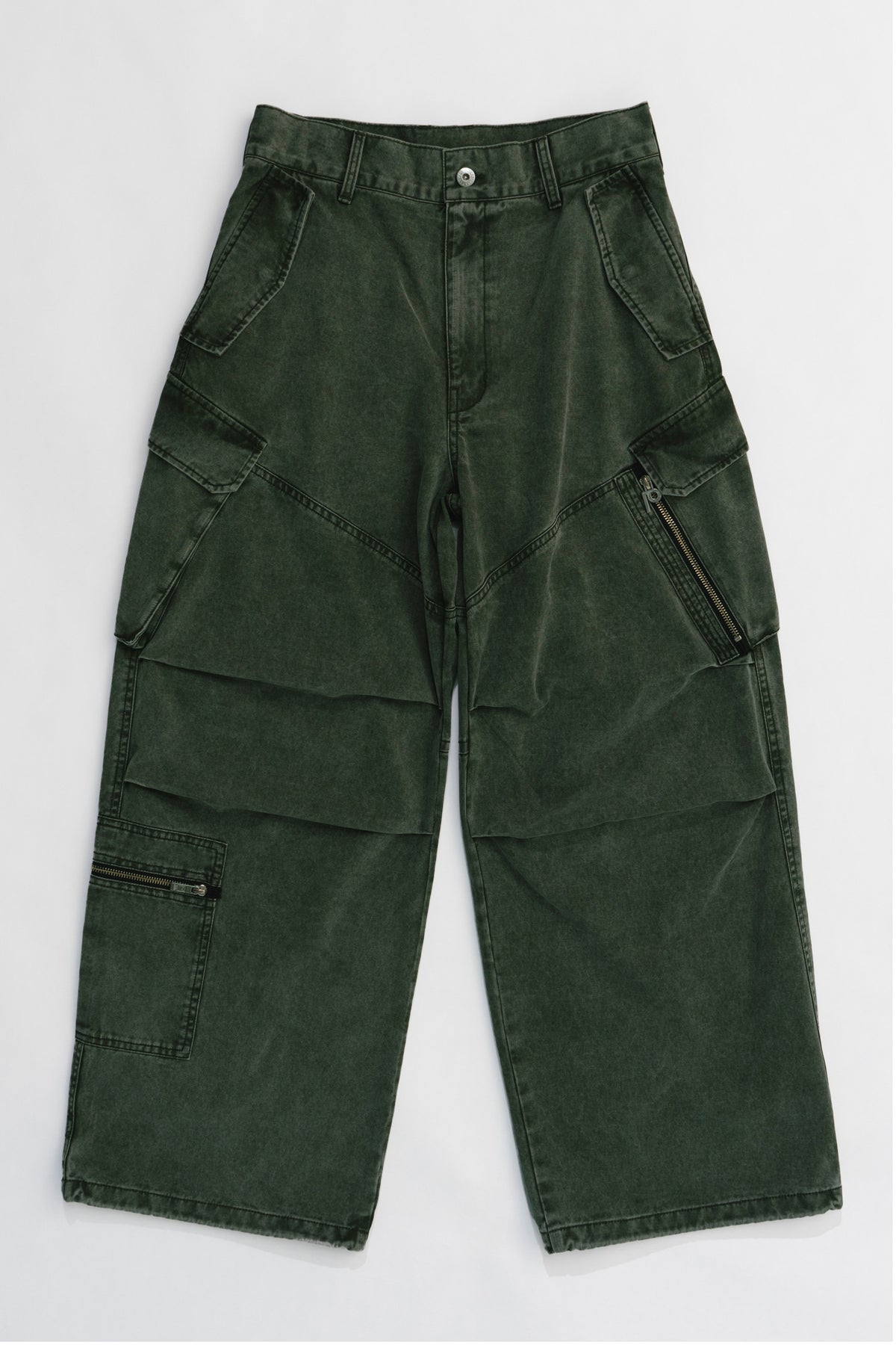 Zip Cargo Pants