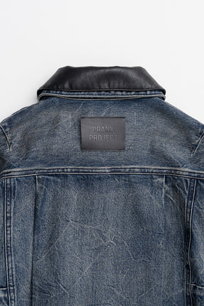 Crinkled Denim Blouson - 2026AUTUMN
