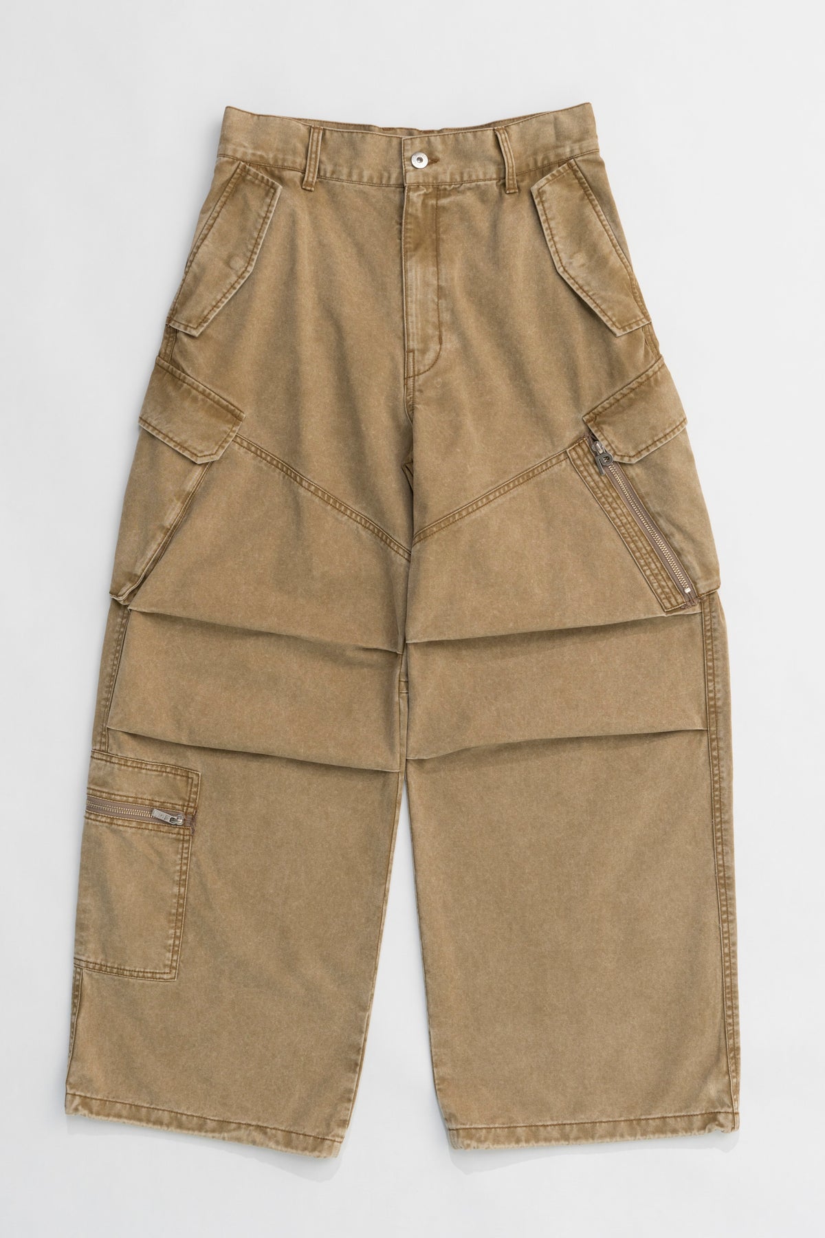 【24WINTER PRE ORDER】Zip Cargo Pants