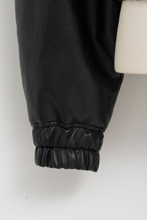 Asymmetric Drape Cape Blouson - 2026AUTUMN
