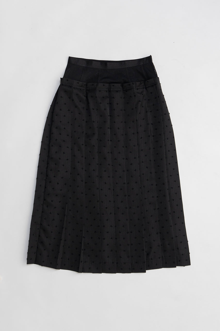 Box Pleated Skirt - 2026 SPRING