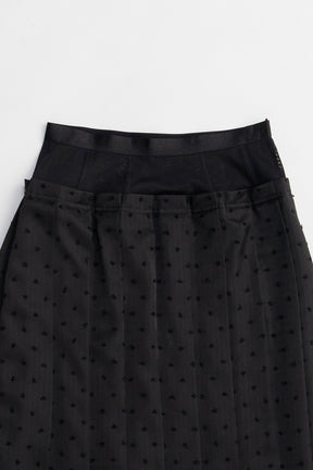 Box Pleated Skirt - 2026 SPRING