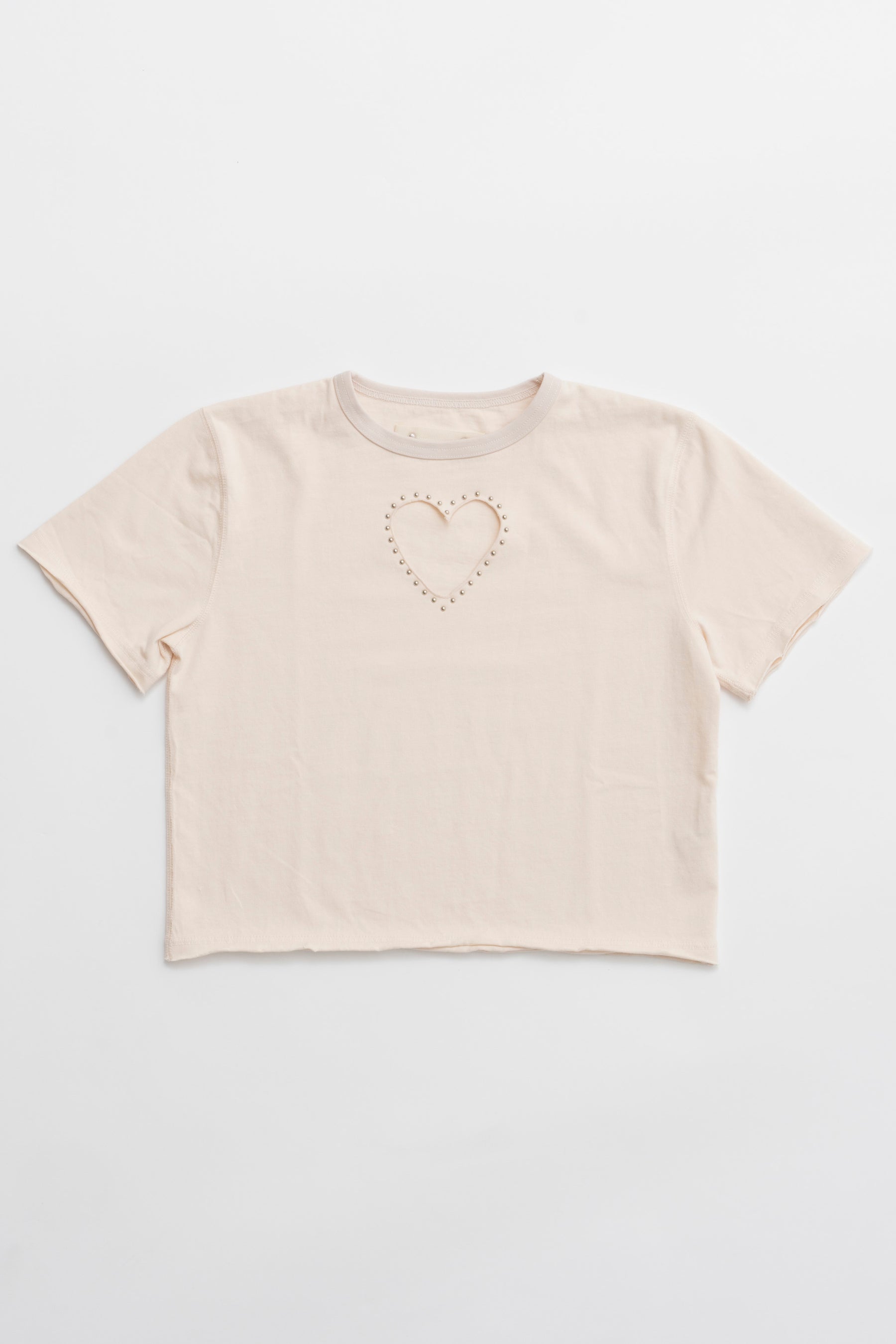 【25 SPRING PRE ORDER】Heart Studs TEE