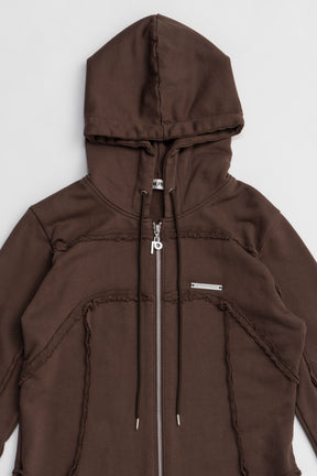 【24WINTER PRE ORDER】Zip Hood Sweatshirt One Piece