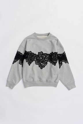 Lace Sweatshirt - 2025 WINTER