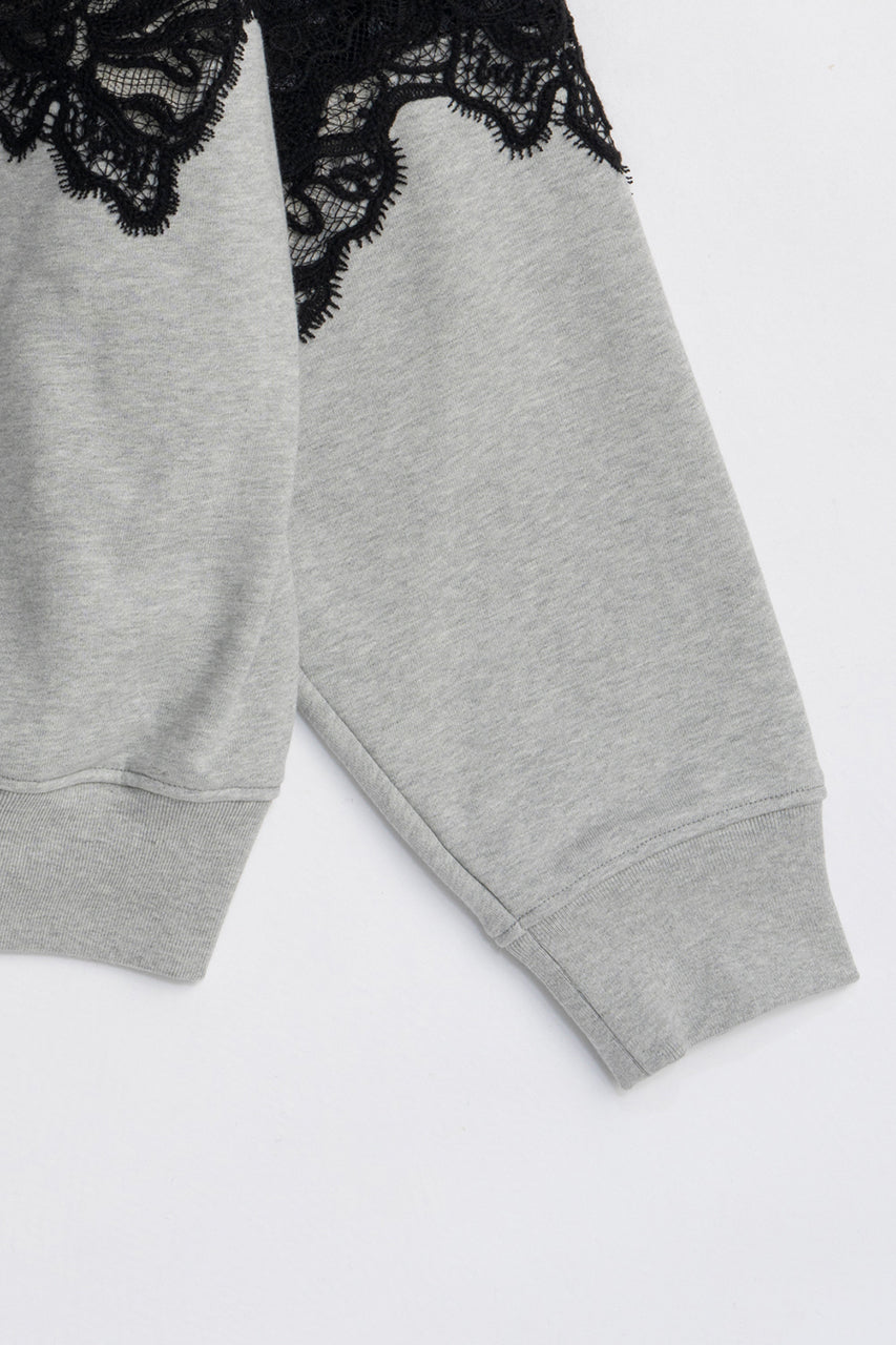 Lace Sweatshirt - 2025 WINTER