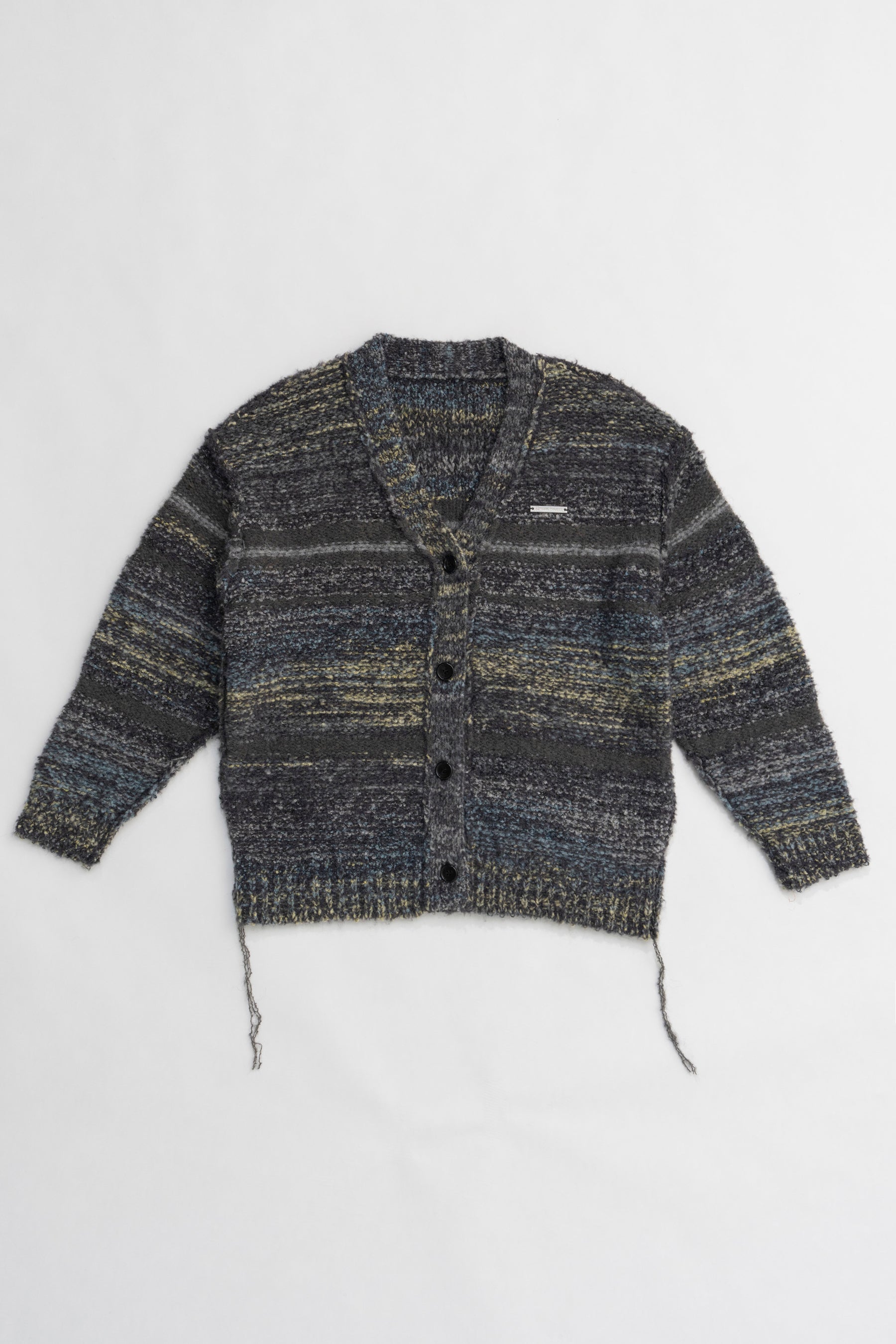 【24WINTER PRE ORDER】Blur Border Knit Cardigan