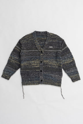 【24WINTER PRE ORDER】Blur Border Knit Cardigan