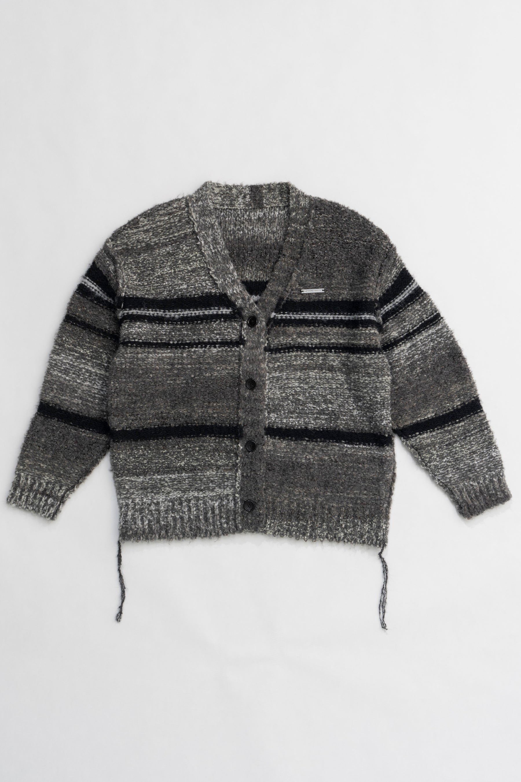 【24WINTER PRE ORDER】Blur Border Knit Cardigan