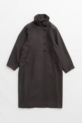 High-Neck Long Coat - 2026WINTER