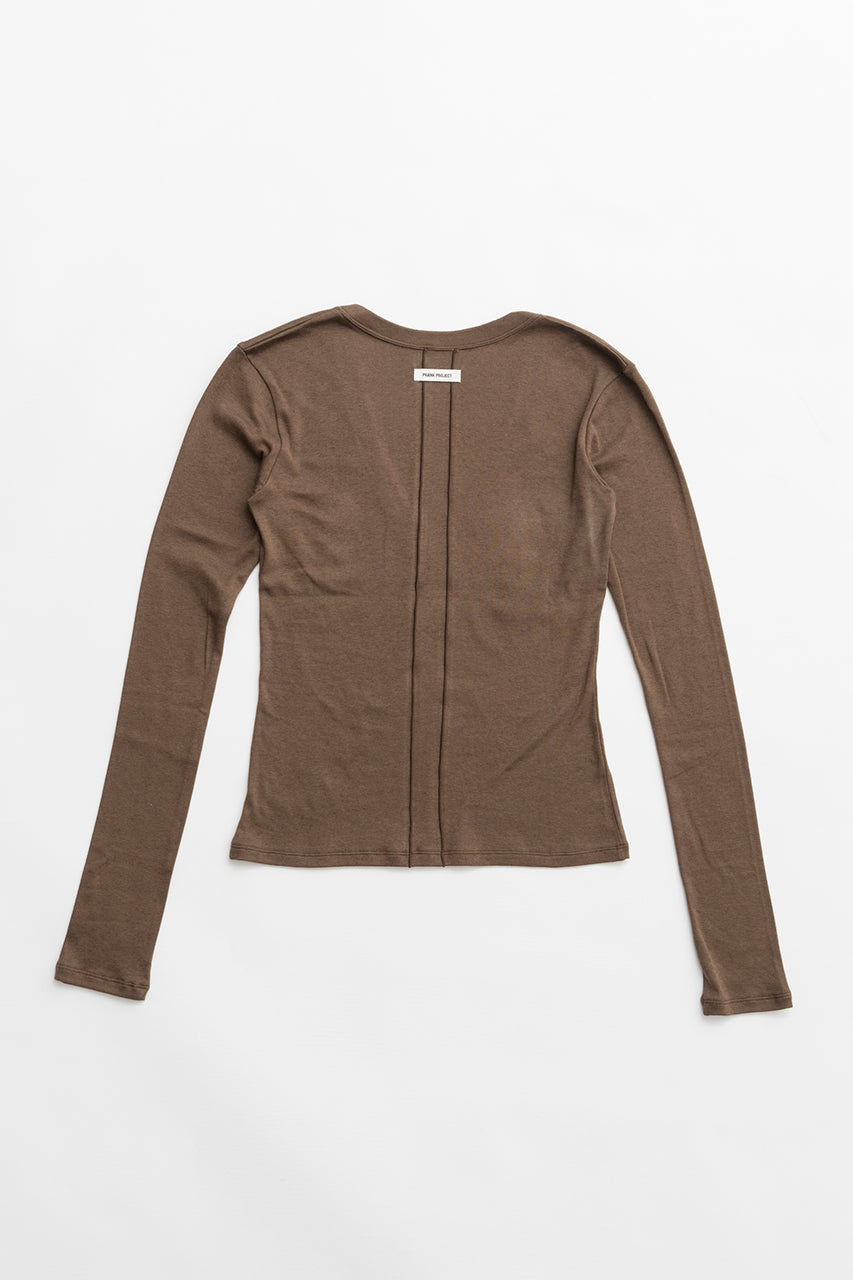 Deep V-Neck Top - 2026 SPRING