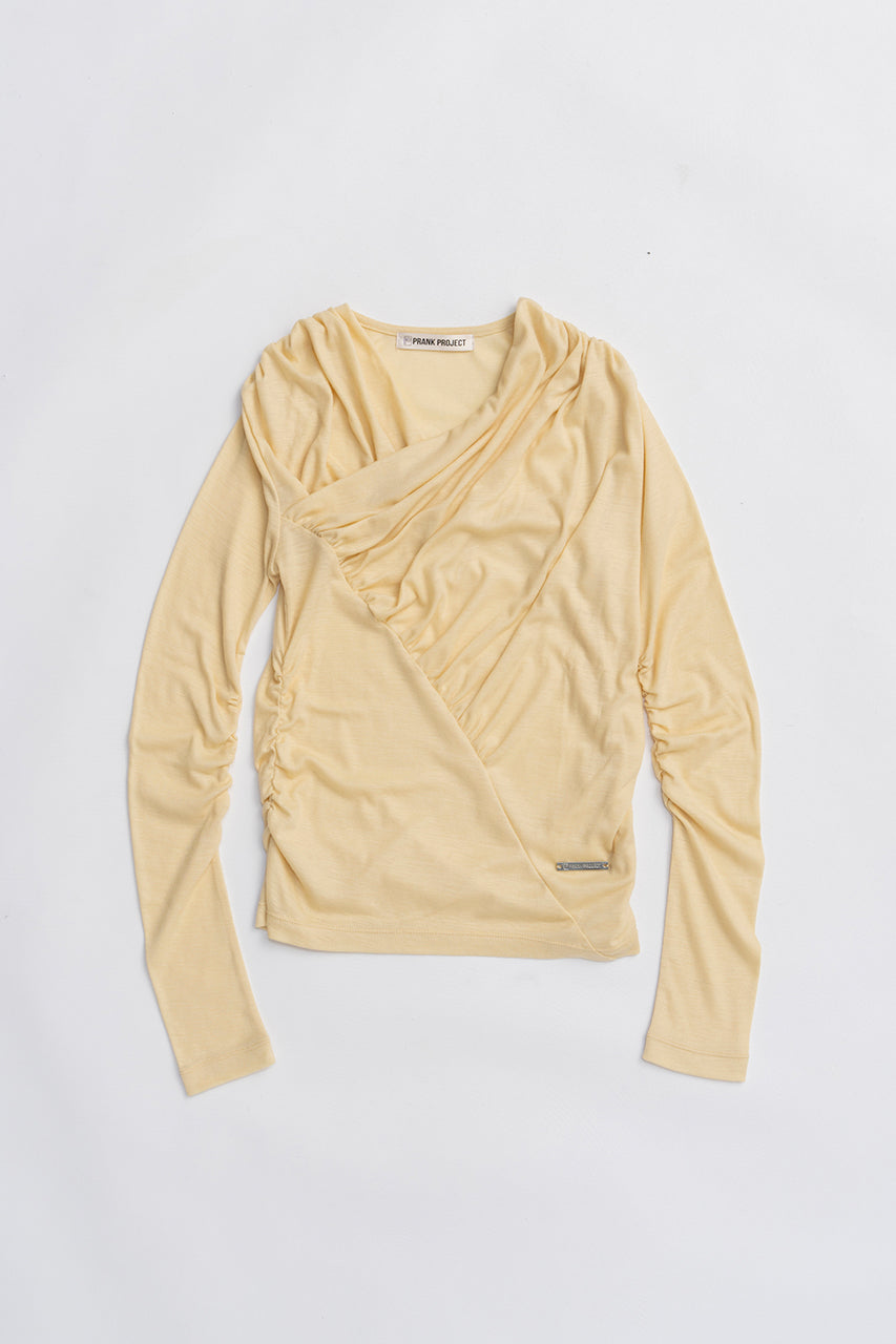 Drape Cross-Over Top - 2025 WINTER