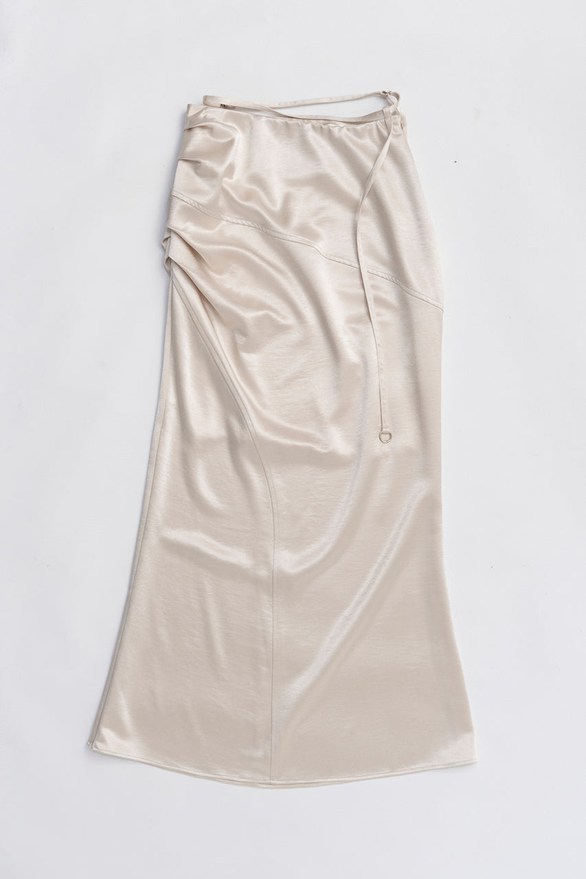 Satin Long Skirt - 2025 WINTER