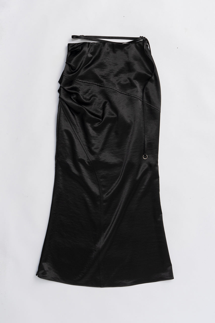 Satin Long Skirt - 2025 WINTER