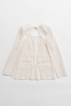 【25 SPRING PRE ORDER】Lingerie Bolero Jacket