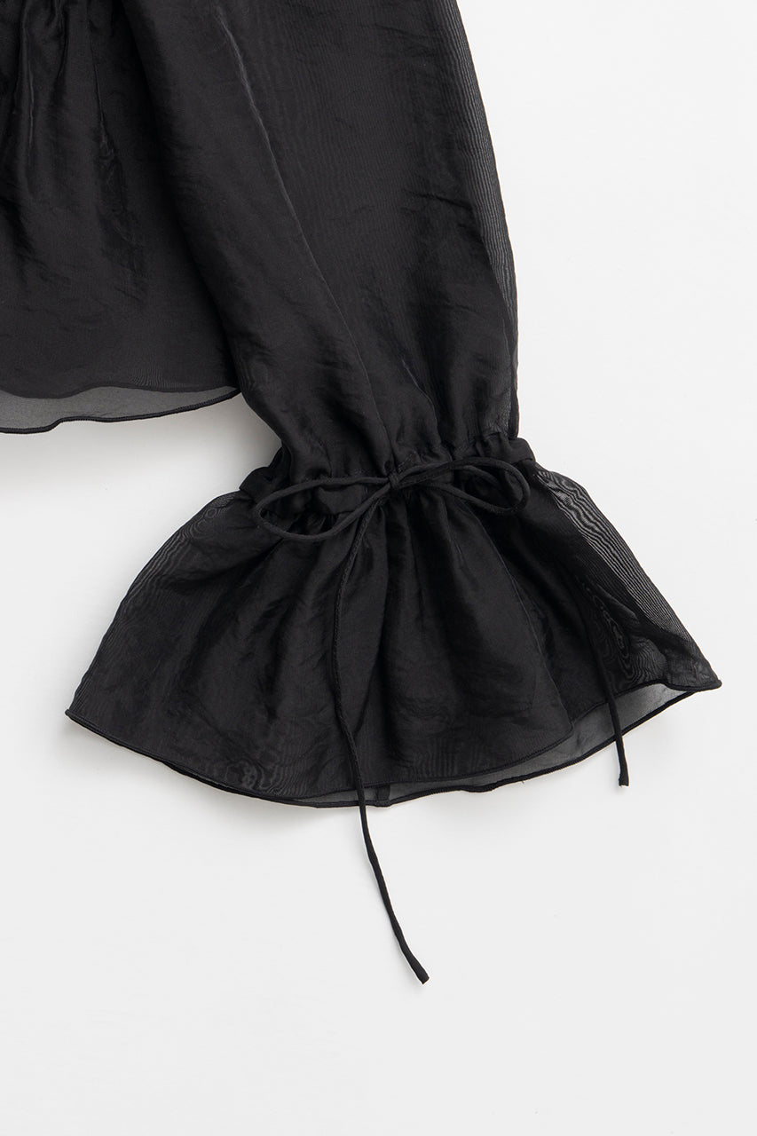 Ruffle Bow Tie Blouse - 2026 SPRING