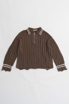 【24WINTER PRE ORDER】Polo Neck Knit