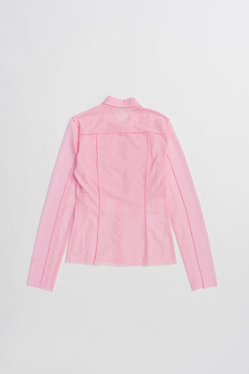 Ruffled Jersey Shirt - 2026 SPRING