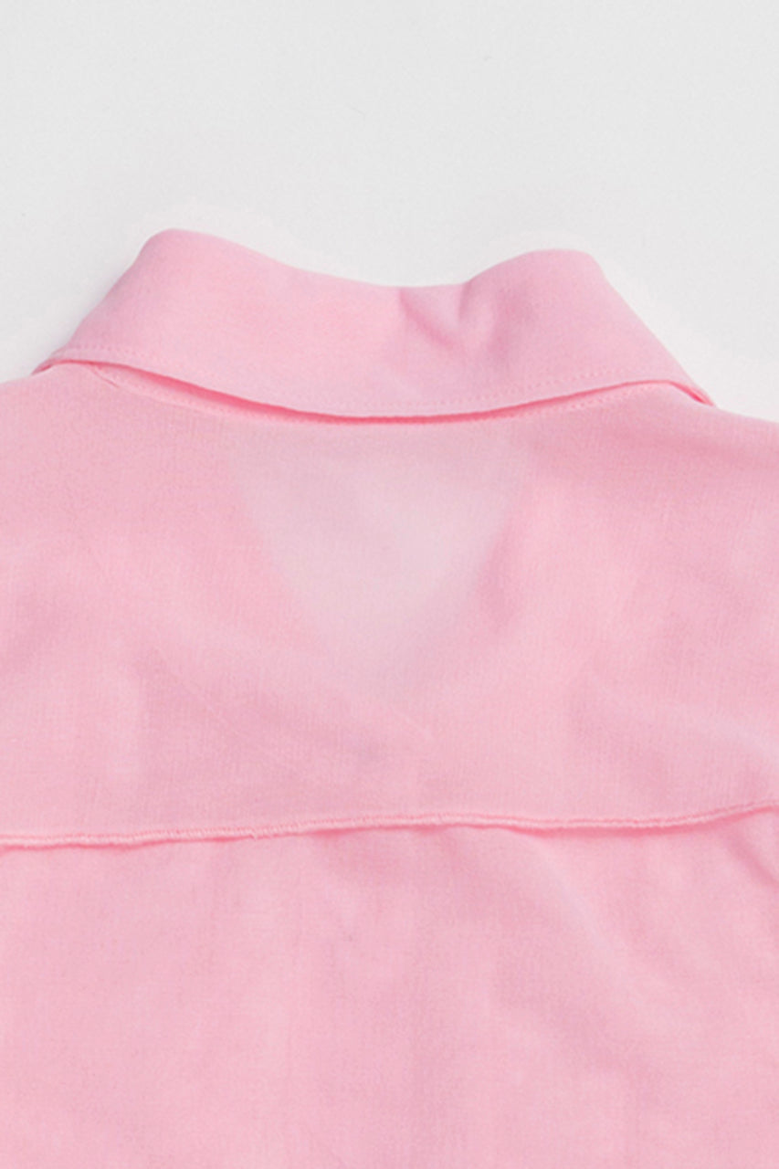 Ruffled Jersey Shirt - 2026 SPRING