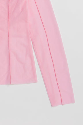 Ruffled Jersey Shirt - 2026 SPRING