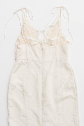 【25 SPRING PRE ORDER】Lace Panel Cami Dress