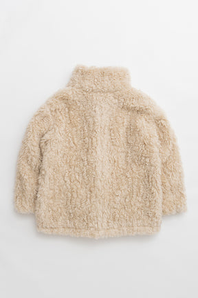 Stand Collar Curly Fur Coat - 2026WINTER