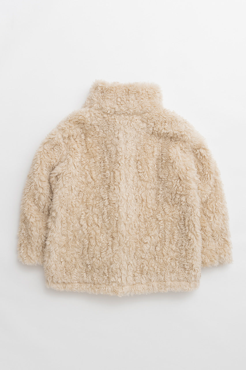 Stand Collar Curly Fur Coat - 2026WINTER