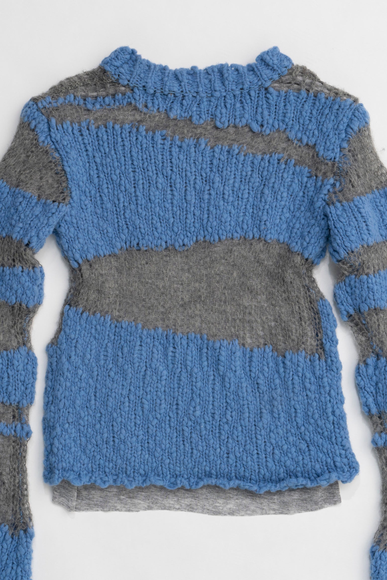 【24WINTER PRE ORDER】Slub Mohair Border Knit