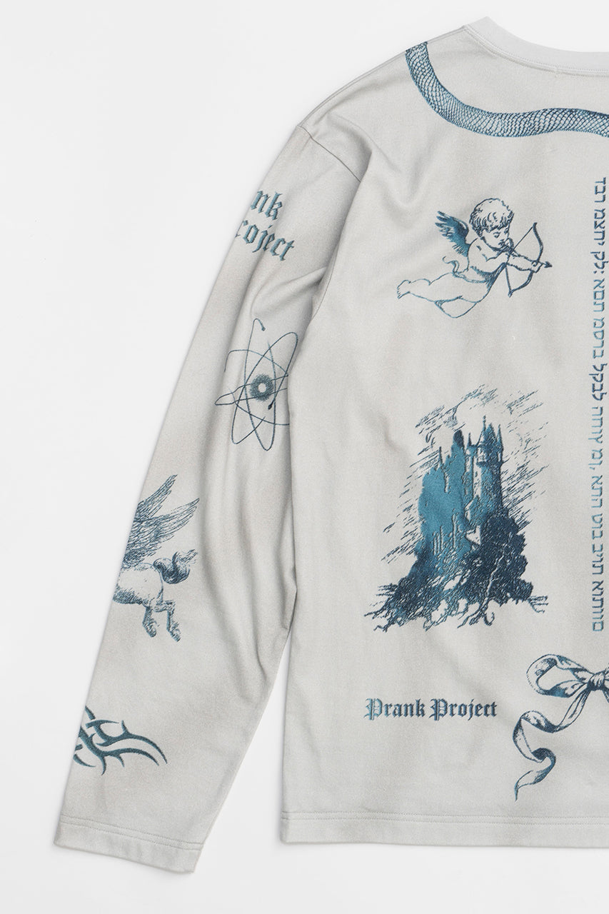 【PRE ORDER】Tattoo Printed Long Sleeve TEE