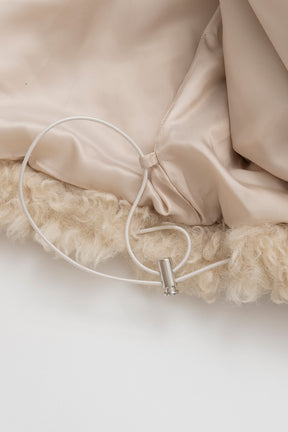 Stand Collar Curly Fur Coat - 2026WINTER