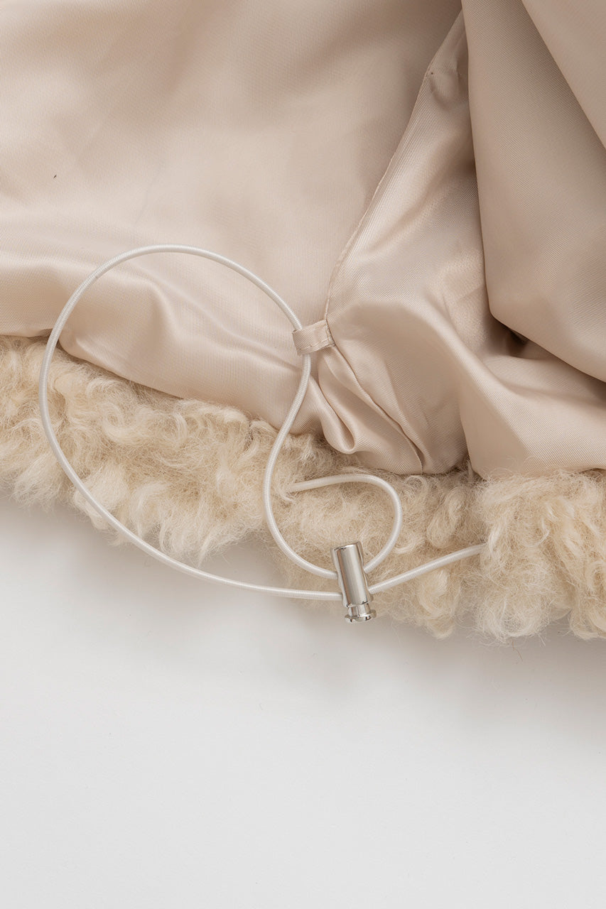 Stand Collar Curly Fur Coat - 2026WINTER