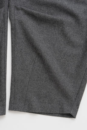 Asymmetrical Tuck Belt Wool Pants - 2026WINTER