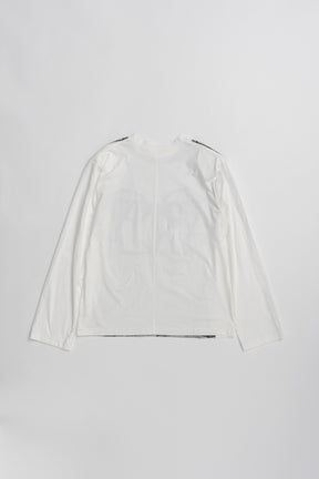 Tulle Bustier Print Long Tee - 2026 SPRING