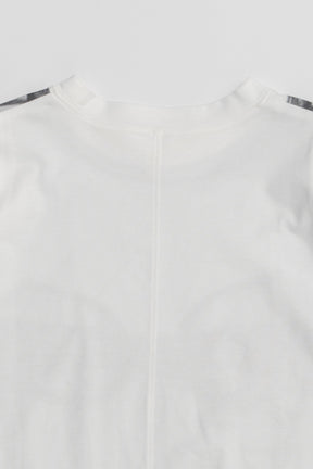 Tulle Bustier Print Long Tee - 2026 SPRING