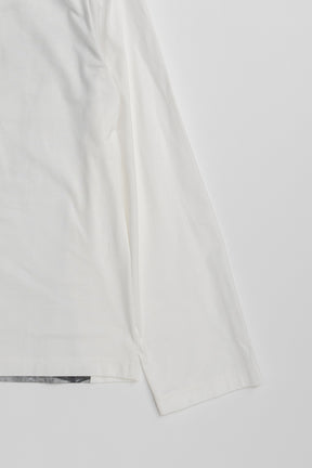 Tulle Bustier Print Long Tee - 2026 SPRING