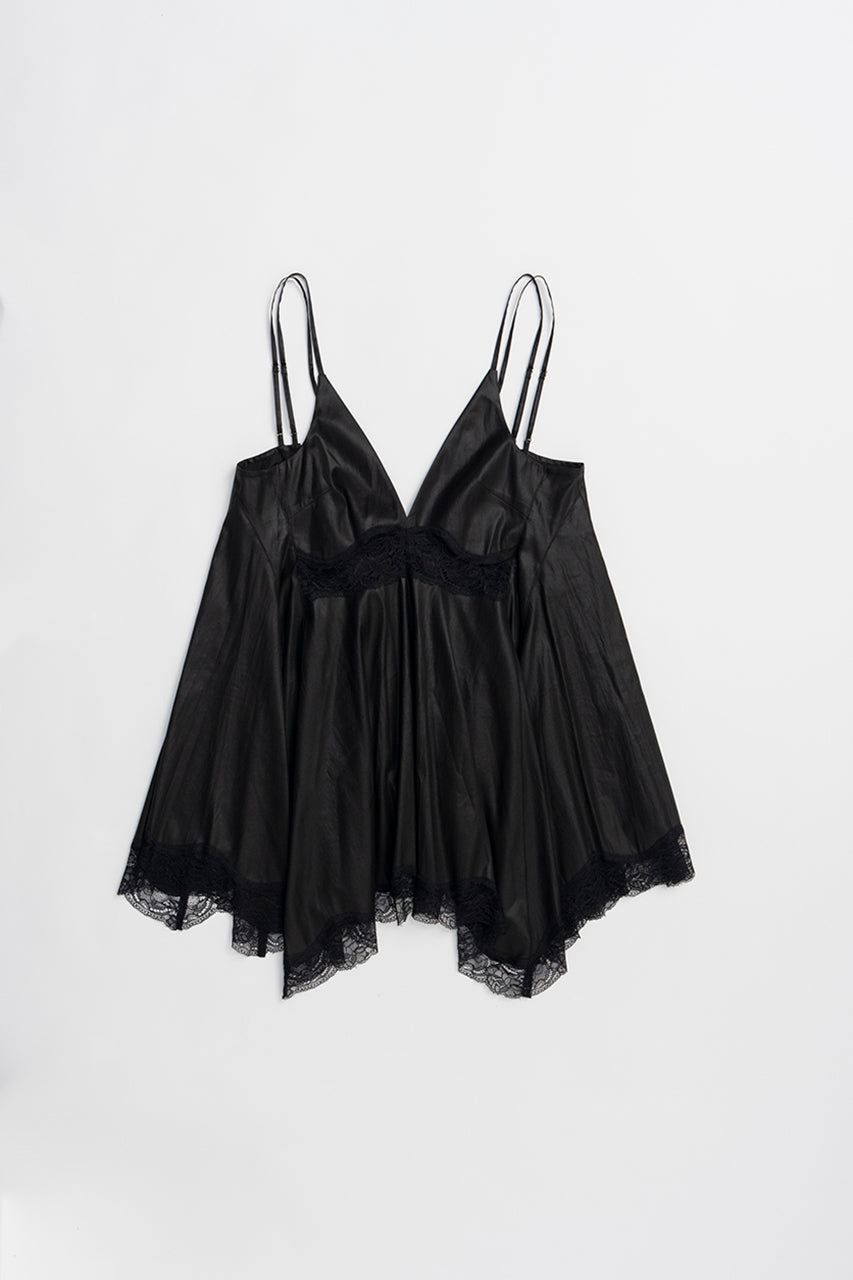 Lace Hem Volume Tunic - 2026 SPRING