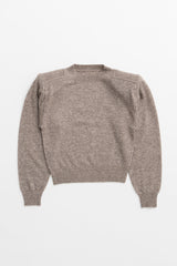 Shoulder-pad Yak Knit Pullover - 2026WINTER