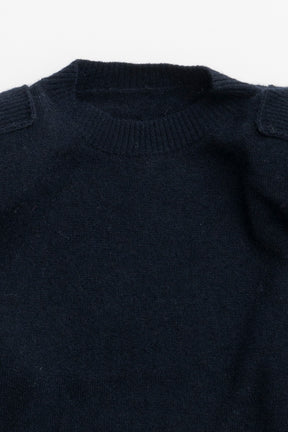 Shoulder-pad Yak Knit Pullover - 2026WINTER
