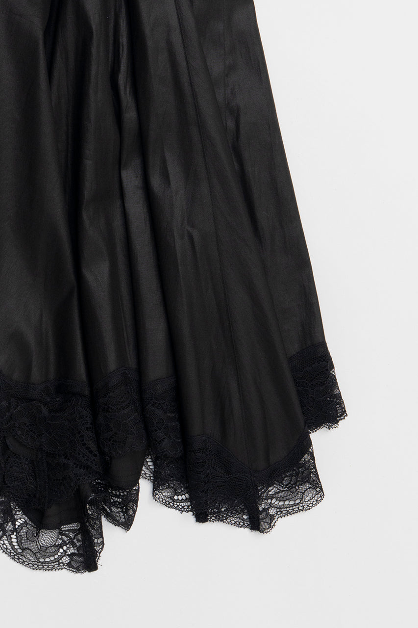 Lace Hem Volume Tunic - 2026 SPRING