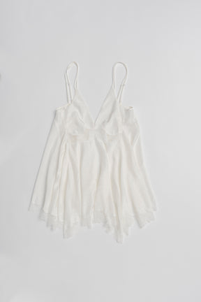 Lace Hem Volume Tunic - 2026 SPRING