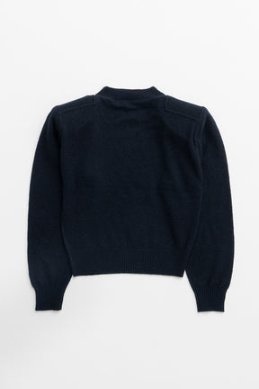 Shoulder-pad Yak Knit Pullover - 2026WINTER