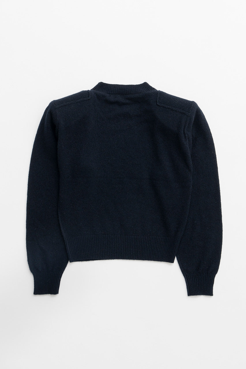 Shoulder-pad Yak Knit Pullover - 2026WINTER