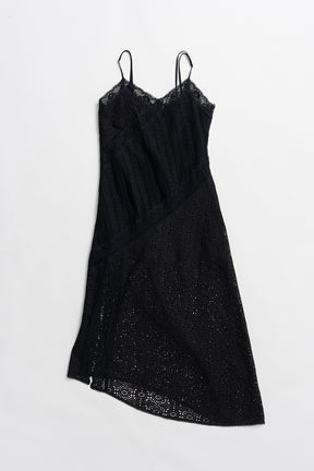 Lace Trimming Dress