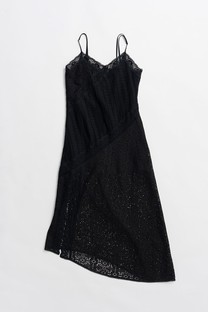 Lace Trimming Dress