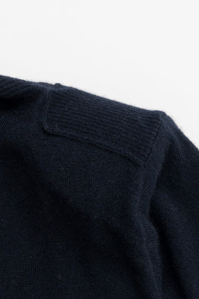 Shoulder-pad Yak Knit Pullover - 2026WINTER