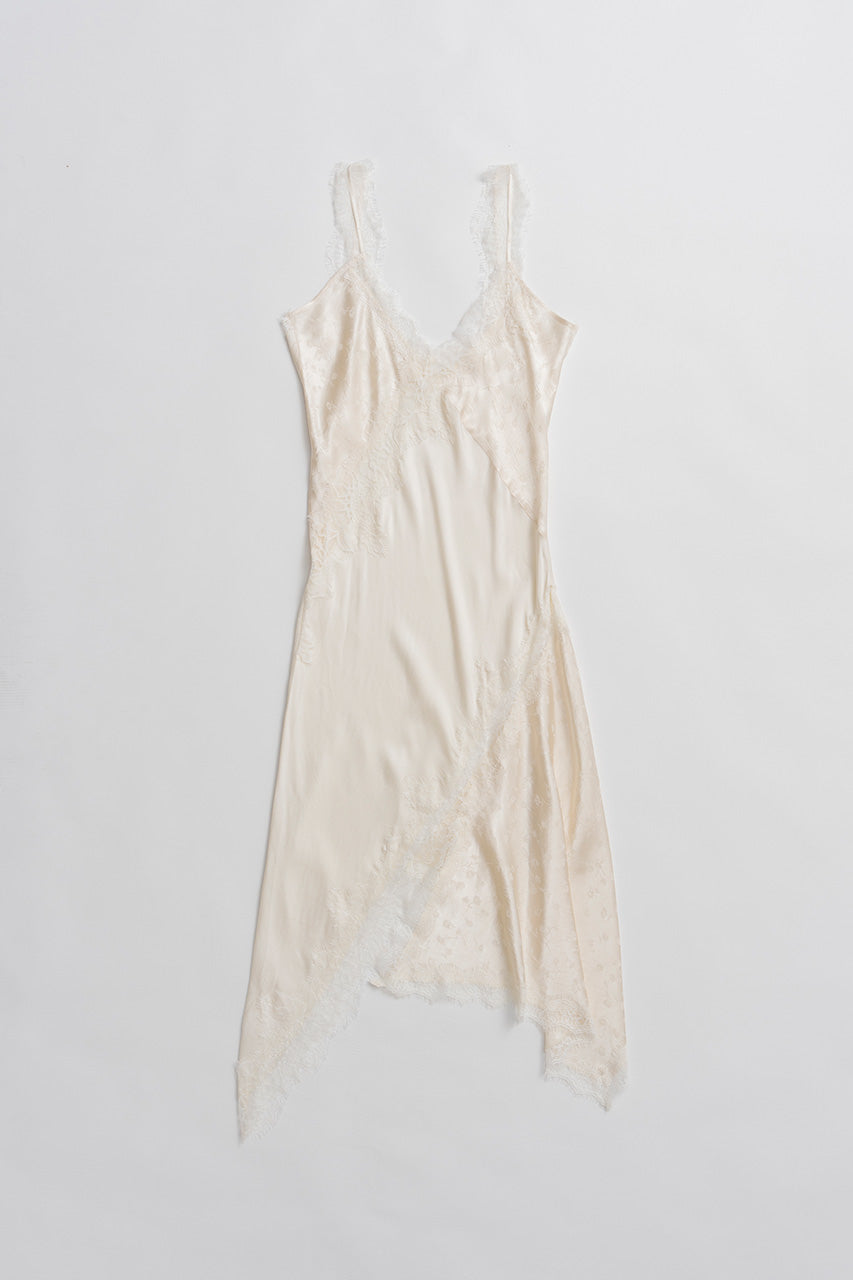 Asymmetrical Lingerie Dress - 26SUMMER