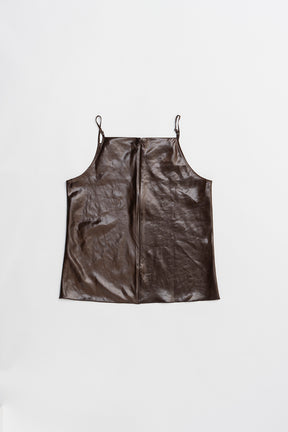 Leather Satin Camisole - 2026 SPRING